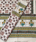 Block print Shirt Dupatta soft Cotton