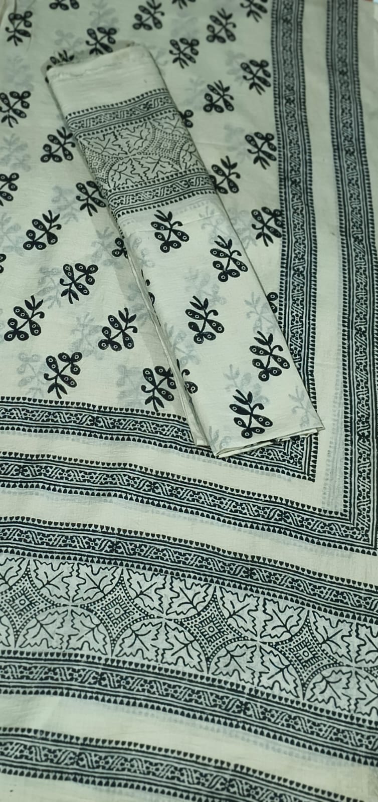 Off white Shirt Dupatta