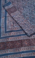 Blue Lawn Shirt Dupatta